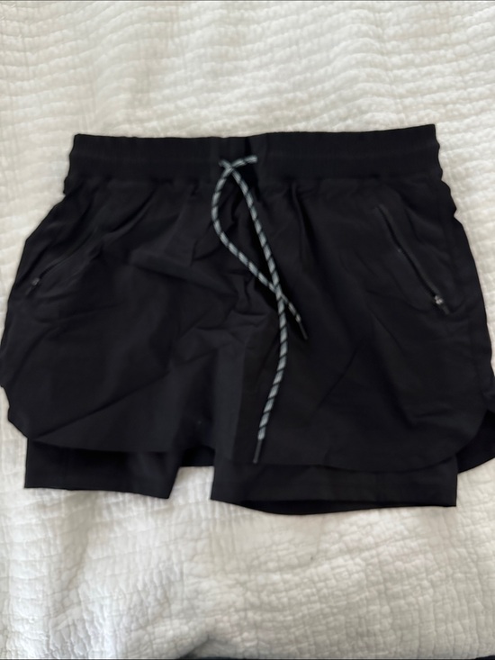 Athleta Pants - Athleta Black Women's Active Skort with Zip Pocket